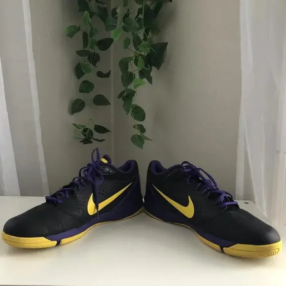 Nike Zoom Attero Mens Size 14 Purple/Black/Yellow With Purple Laces P13 - Picture 5 of 8